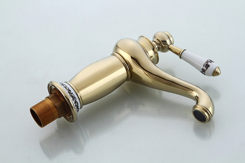 Praustuvo maišymo čiaupas, varinis korpusas, modelis ZY-1606-H, plokštės montavimas, vienos rankenos