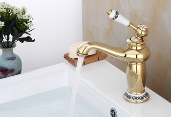 Praustuvo maišymo čiaupas, varinis korpusas, modelis ZY-1606-H, plokštės montavimas, vienos rankenos