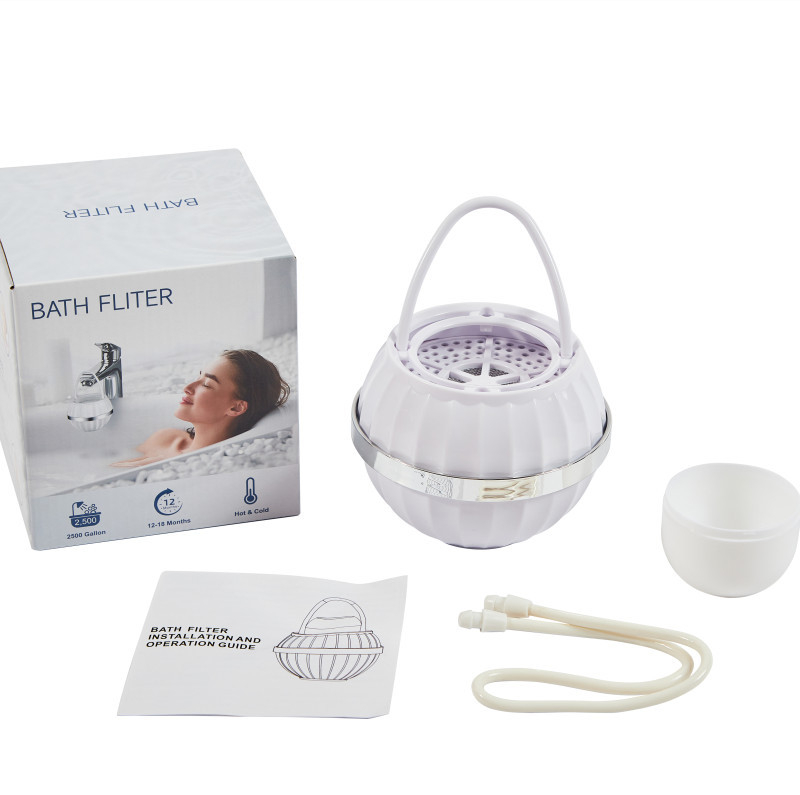 Vonios kambariui vandens valymo filtras, išankstinis filtravimas, nerūdijančio plieno filtras su keičiamu elementu, 1000 L/diena, vienas išvestis