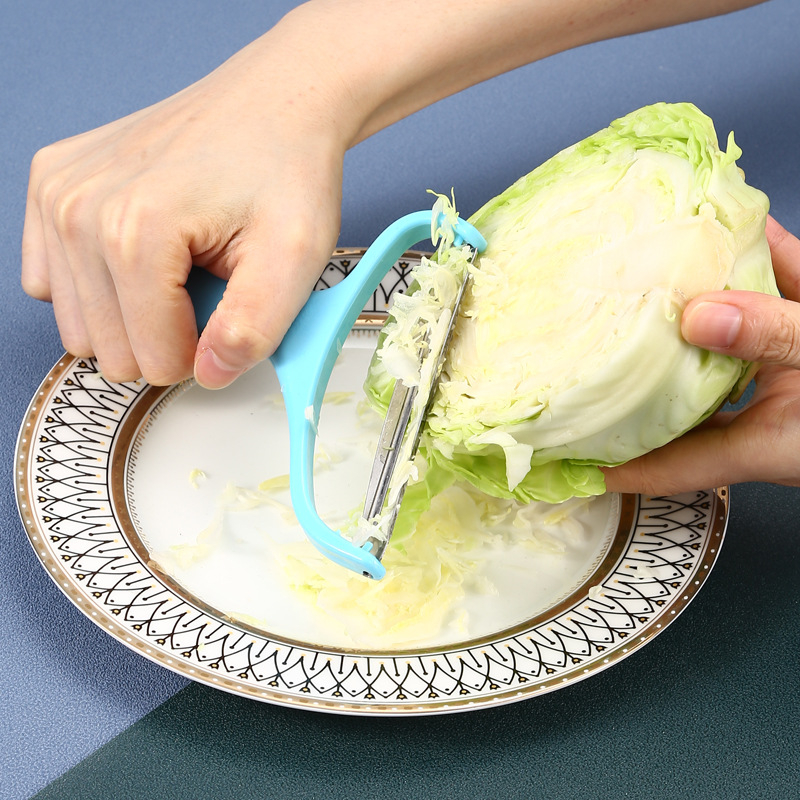 Kopūstų tarkavimo įrankis - nerūdijančio plieno + PP, daugiafunkcis virtuvės įrankis