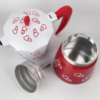 Aliuminė moka puodelis namų naudojimui, gaivus ir mielas stilius, pritaikomumas, pirmosios klasės kokybė