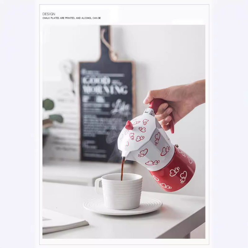 Aliuminė moka puodelis namų naudojimui, gaivus ir mielas stilius, pritaikomumas, pirmosios klasės kokybė