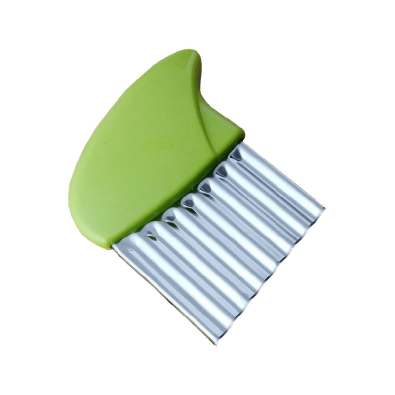 Tăietor manual pentru cartofi cu profil ondulat - tăietor pentru fâșii, material PP+430