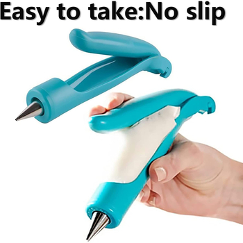 Dekoravimo pistelė 8 dalių rinkinys, plastikinis, tortų dekoravimui, mzbesten