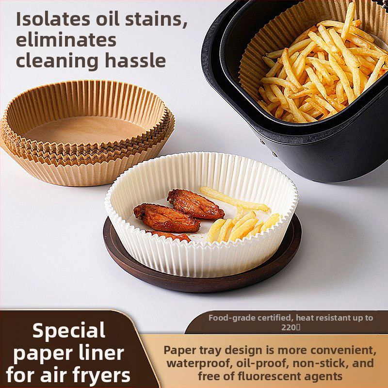 Oro fritezei kepimo popierius su silikono riebalų sugeriančia danga – modernus paprastumas