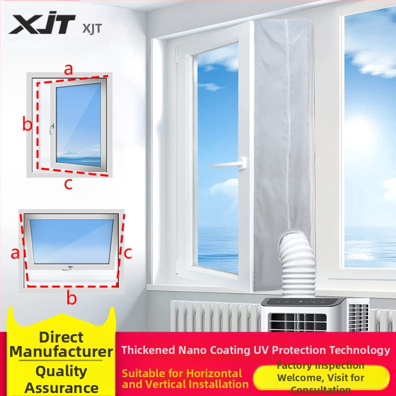 Pārvietojams kondicioniera blīvēšanas audums - UV aizsardzība, ūdensnecaurlaidīgs, piemērots slīdošam logam, siltināšana un enerģijas taupīšana
