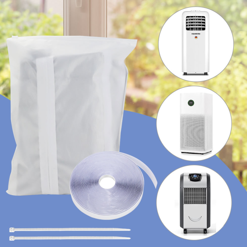 Pārvietojams kondicioniera blīvēšanas audums - UV aizsardzība, ūdensnecaurlaidīgs, piemērots slīdošam logam, siltināšana un enerģijas taupīšana