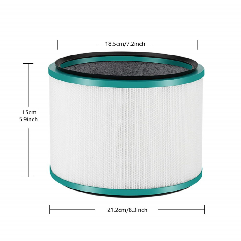 Filter za Dyson HP02/HP01 DP01/DP02/DP03 serije | Pokrivenost 101–150 m² | Značka XL