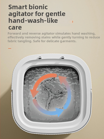 Saliekamā mini veļas mazgājamā mašīna mājas lietošanai, modelis 907A (Jaudas padeve: Cits; Spriegums: Cits; Frekvence: Cits; Produkta kategorija: Cits)