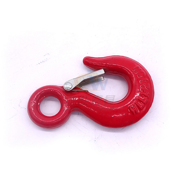 Кука за повдигане с пръстеново око, 45# въглеродна стомана, 2-тонова товароподемност, за повдигане и издърпване