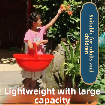 Plastikinis krepšys vaisiams ir daržovėms, modelis 01, tvirta konstrukcija, žemės ūkiui