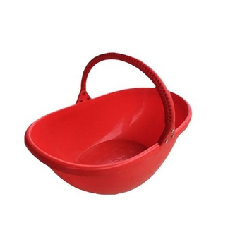 Plastikinis krepšys vaisiams ir daržovėms, modelis 01, tvirta konstrukcija, žemės ūkiui