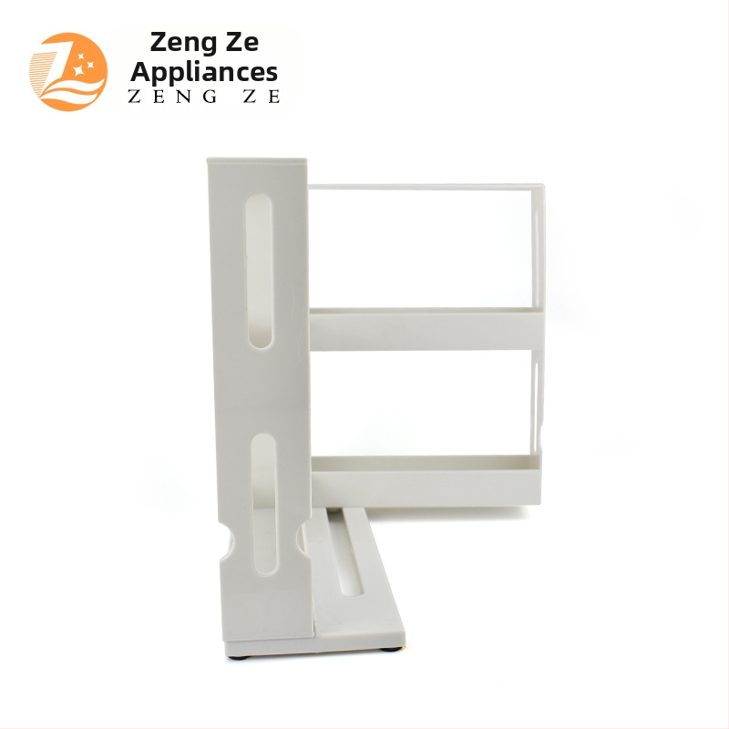 Многослоен шкаф за подправки и лекарства, въртящ се пластмасов органайзер