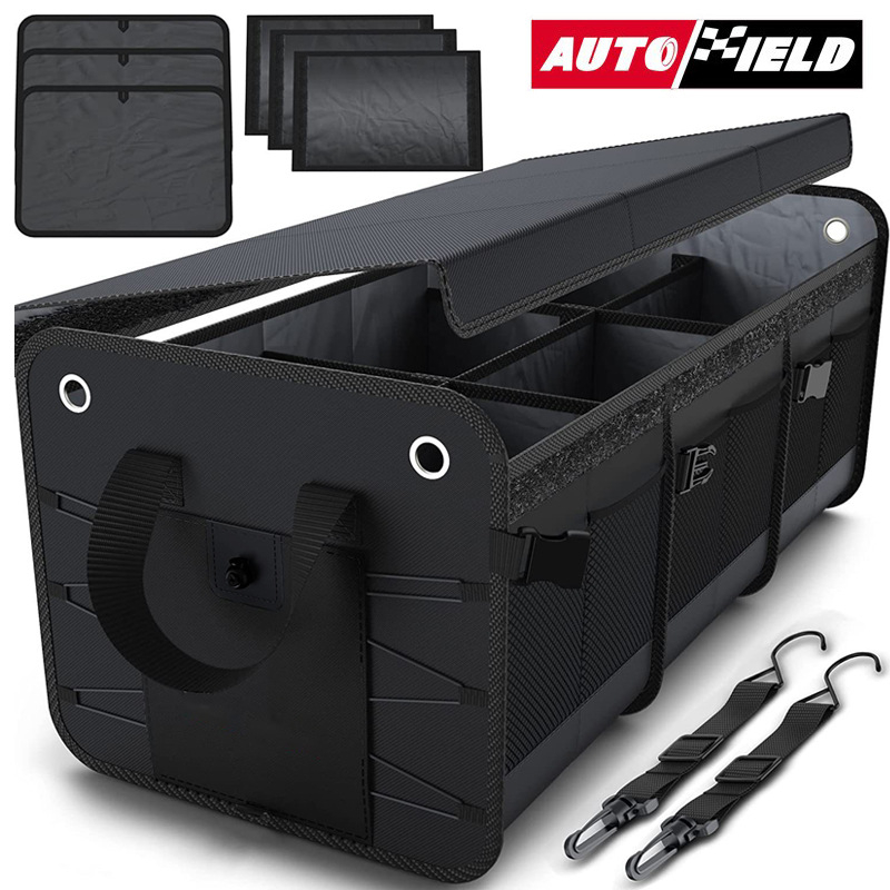 Πτυσσόμενο κουτί αποθήκευσης πορτ-μπαγκάζ αυτοκινήτου με μεγάλη χωρητικότητα, ύφασμα Oxford, τηλεσκοπικός σχεδιασμός, προσαρμογή, καθολική συμβατότητα