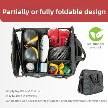 Кутия за багажник на автомобил – сгъваема, водоустойчива, с дръжка, Oxford плат, капацитет 3,4 кг