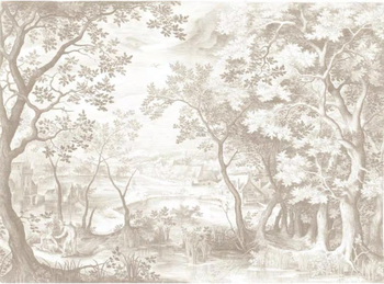 Υφασμάτινο πάνελ τοίχου για φόντο τηλεόρασης — Μετάξι, ανάγλυφο, αφηρημένο στυλ