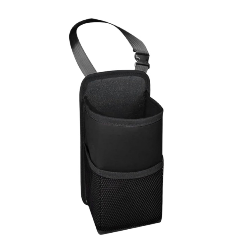 Automobilio sėdynės šono puodelio laikiklis ir daugelio funkcijų laikymo krepšys – oda, modelis 128, kelionė