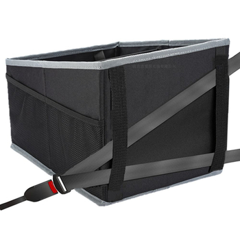 Összecsukható autós tároló doboz Oxford anyagból, vízálló, univerzális, középső üléshez illeszkedik, rendező