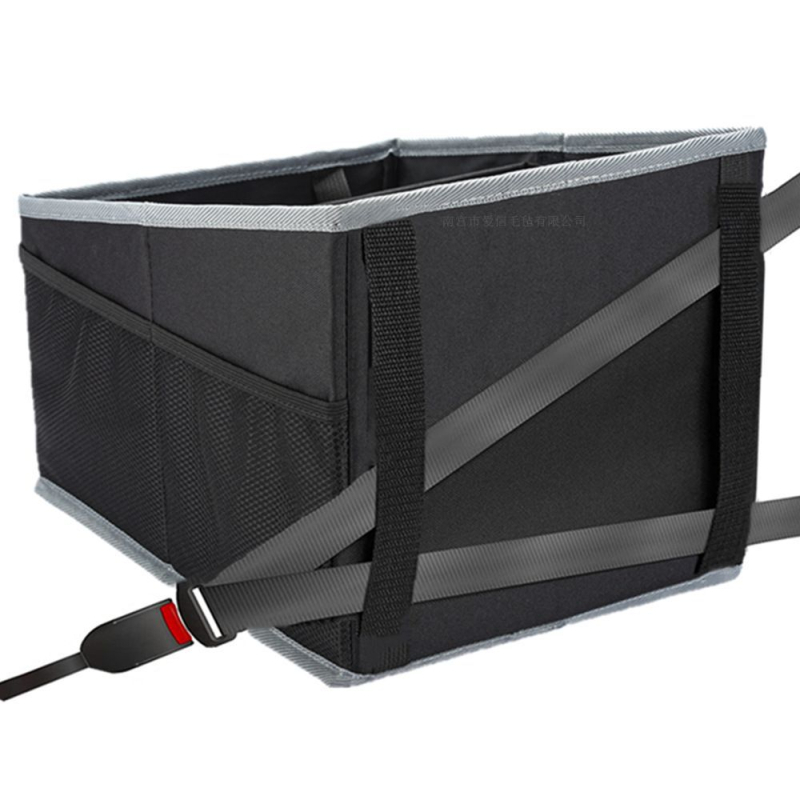 Összecsukható autós tároló doboz Oxford anyagból, vízálló, univerzális, középső üléshez illeszkedik, rendező