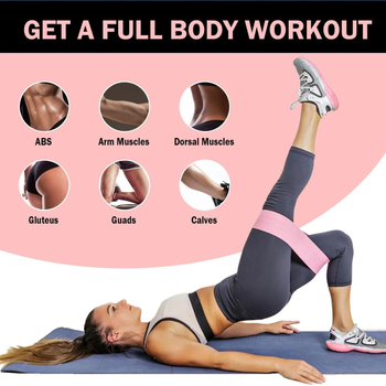 Meidi Ελαστικό Σχοινάκι Γιόγκα και Λάστιχο για Εκγύμναση Καθισμάτων — Πολυεστέρας-Βαμβάκι + Latex Μεταξωτό