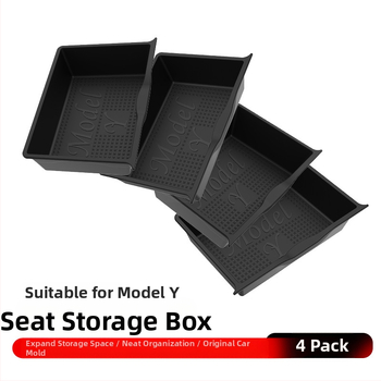 Подседална кутия за съхранение за Tesla Model Y — TPE, водоустойчива