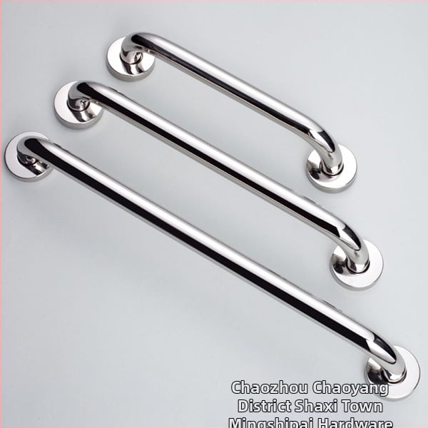 Rozsdamentes acél fürdőszobai kapaszkodó a squat WC-hez, modern és minimalist design, márka sipai