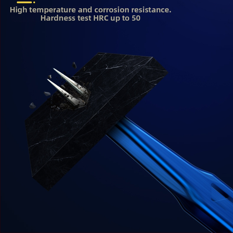 Професионални пинсети за ремонт, индустриален клас, с изключително заострен връх, неръждаема стомана, антимагнитни