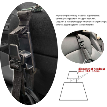 ABS εξάρτημα αυτοκινήτου: άγκιστρο πίσω καθίσματος και βάση ομπρέλας — πολυλειτουργικό αξεσουάρ αυτοκινήτου, προέλευση Zhejiang, εκτύπωση λογοτύπου, προσαρμογή διαθέσιμη
