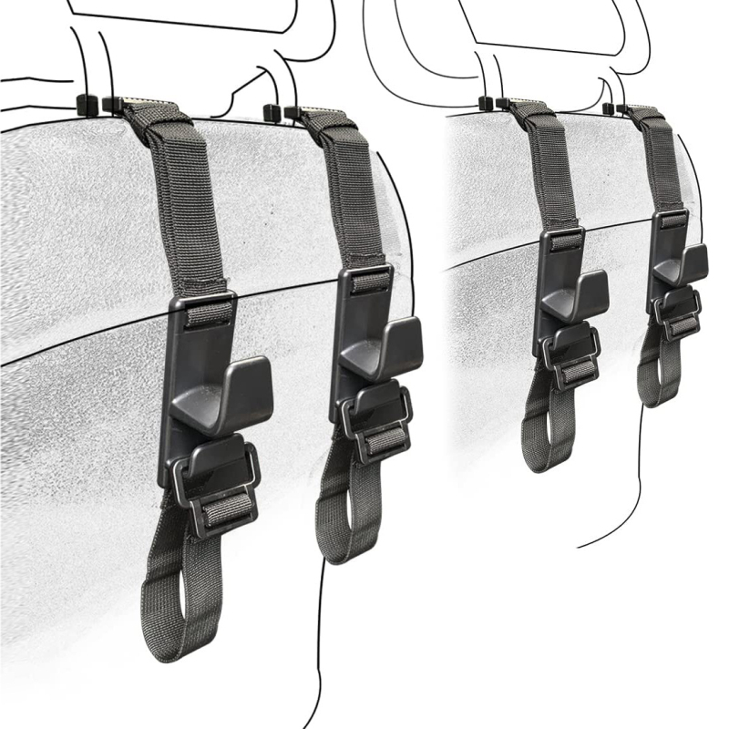 Cârlig ABS pentru banchetă spate și suport pentru umbrelă — accesoriu auto multifuncțional, origine Zhejiang, imprimare siglă, personalizare disponibilă