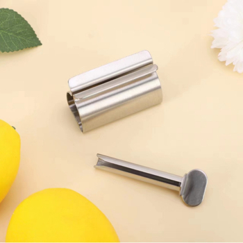 Rankinis dantų pastos išspaudėjas – 304 nerūdijančio plieno, nešiojamas įrankis pastai, veido valymo priemonė ir rankų kremas