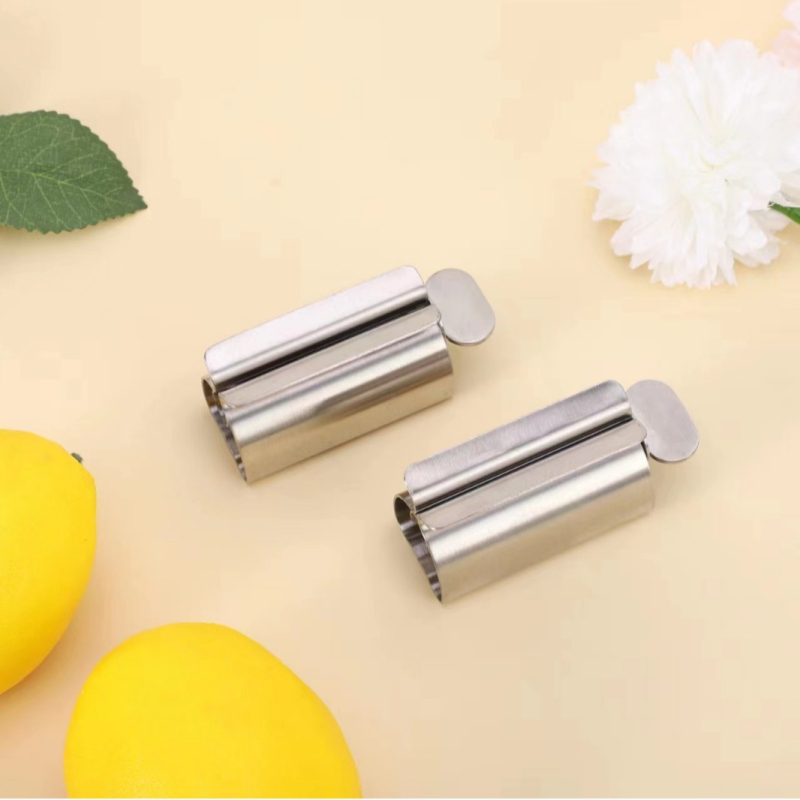 Rankinis dantų pastos išspaudėjas – 304 nerūdijančio plieno, nešiojamas įrankis pastai, veido valymo priemonė ir rankų kremas