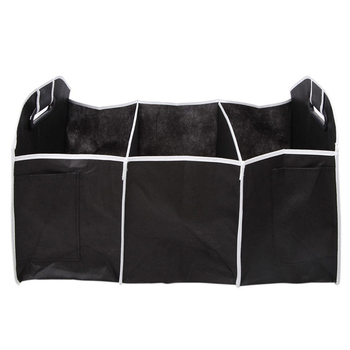 Autócsomagtartó tároló doboz – összecsukható, vízálló, 41 L, nem szőtt textilből.