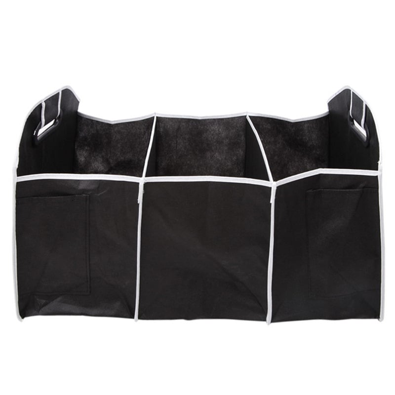 Autócsomagtartó tároló doboz – összecsukható, vízálló, 41 L, nem szőtt textilből.