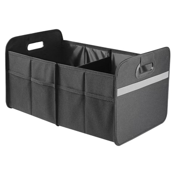 Кутия за съхранение в багажника на автомобил, сгъваема, водоустойчива и устойчива на натиск, от оксфордова тъкан, универсално съвместима, персонализируема с печат на лого