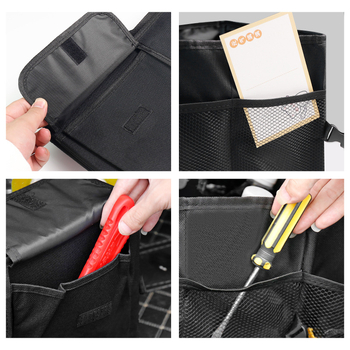 Οργανωτής πορτ-παγκάζ αυτοκινήτου, πτυσσόμενο ύφασμα, αδιάβροχο, καθολική συμβατότητα, εκτύπωση λογοτύπου (Ύφασμα, Αδιάβροχο, Πτυσσόμενο, Καθολική συμβατότητα, Εκτύπωση λογοτύπου)