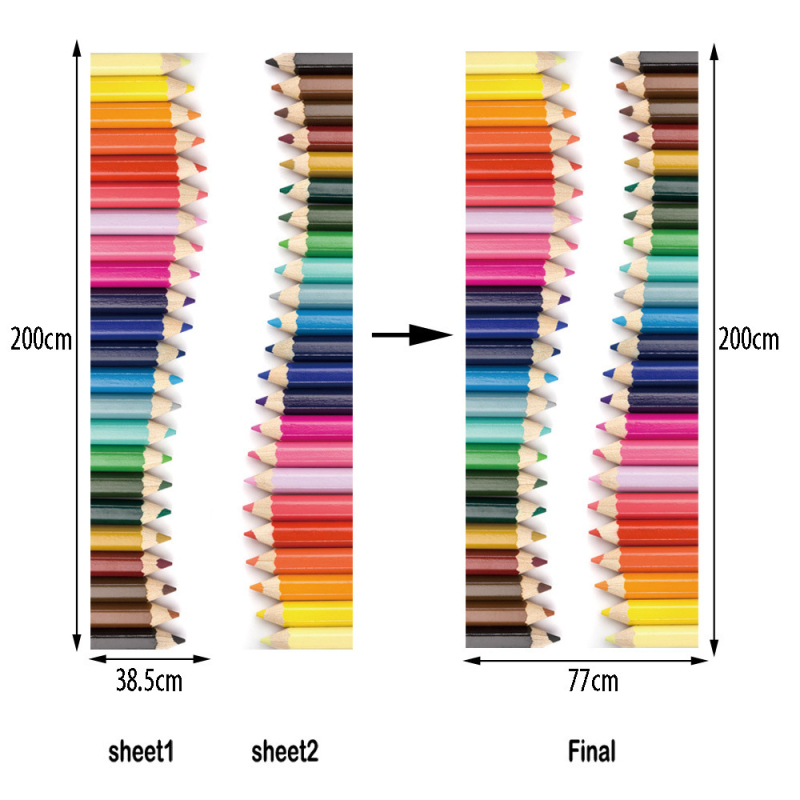 PVC faliképek – Geometriai absztrakt minta, 2 lap, hálószoba, fali dekoráció