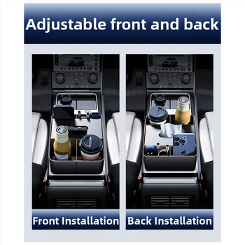 Κουτί αποθήκευσης υποβραχιόνιου αυτοκινήτου - δερμάτινο, κεντρική κονσόλα, παγκόσμια συμβατότητα, παραμετροποιήσιμο, Cabron