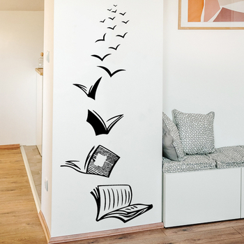 PVC διακοσμητικό αυτοκόλλητο τοίχου, μονοχρωματικό μοτίβο, 1 τεμάχιο, αυτοκόλλητο, κατάλληλο για σαλόνι, χώρο μελέτης, είσοδο, μπαλκόνι και εμπορικούς χώρους