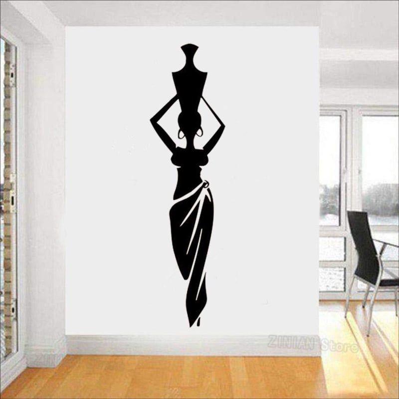 APONI PVC decal de perete pentru decor în living și dormitor — stil modern minimalist, 1 bucată