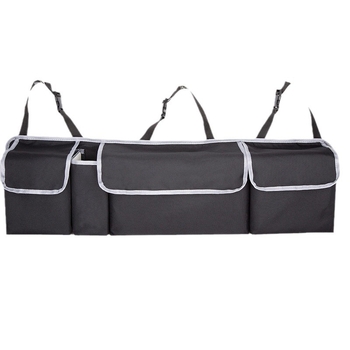 Τσάντα αποθήκευσης πορτμπαγκάζ αυτοκινήτου | κρεμάμενο σχέδιο, συμβατή με SUV, μεγάλη χωρητικότητα, αδιάβροχη, προσαρμοστική με εκτύπωση λογοτύπου, Oxford ύφασμα