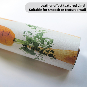 Funlife Sienų tapetai su morkų motyvu, PVC, lipnūs