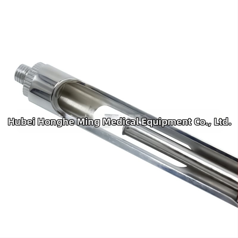 Дентална спринцовка от неръждаема стомана със глава с права кука (Материал: Неръждаема стомана; Тип: пакет за орална хигиена; Многократно използваема: Да; Твърдост: Твърд)