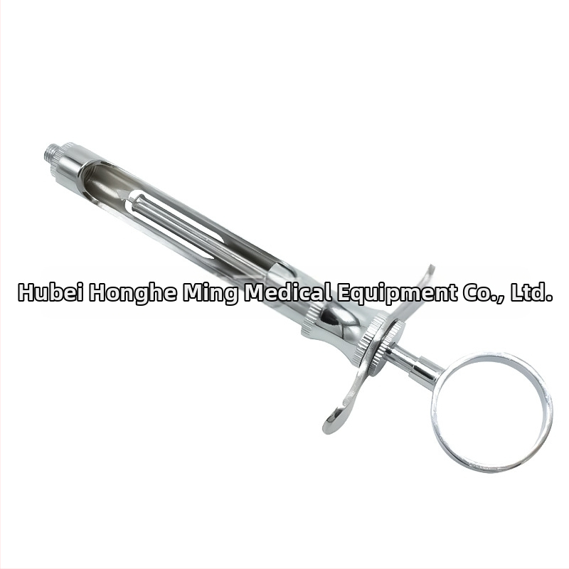 Дентална спринцовка от неръждаема стомана със глава с права кука (Материал: Неръждаема стомана; Тип: пакет за орална хигиена; Многократно използваема: Да; Твърдост: Твърд)