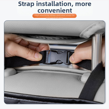 Чанта за задната седалка за съхранение – кожена, с голям капацитет, окачваща се, с печат на лого, персонализируема