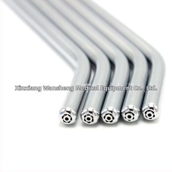 Cap pistolă cu trei utilizări din oțel inoxidabil pentru materiale dentare - pentru adulți (Oțel inoxidabil; cap pistolă cu trei utilizări; materiale dentare; adulți; 500 buc.)