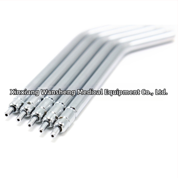 Cap pistolă cu trei utilizări din oțel inoxidabil pentru materiale dentare - pentru adulți (Oțel inoxidabil; cap pistolă cu trei utilizări; materiale dentare; adulți; 500 buc.)