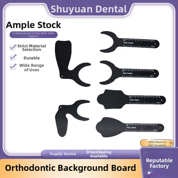 Fairy Smile placă de fundal ortodontică dentară pentru fotografie orală; funcție: fotografie orală; ambalaj: 100 buc.