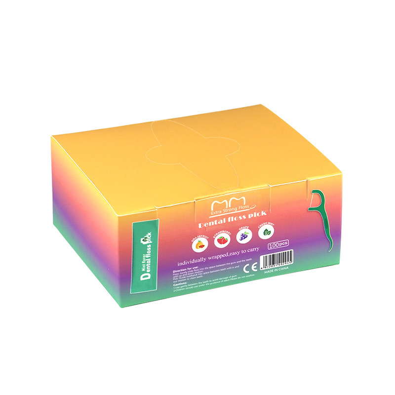 Tooth Point floss sticks, μιας χρήσης, πλαστικά, 80–100 τεμάχια, ατομικά συσκευασμένα