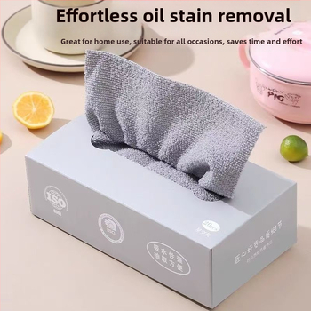 Mikropluošto virtuvės rankšluostis indams ir dubenims, drėgnas-sausas dviejų naudojimo režimų, plaunamas