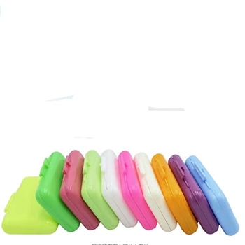 Vienreizējās lietošanas zobu aizsargvasks ar citronu aromātu, pieaugušajiem, aizsardzība pret ortodentisko breketu berzi, iepakojumā 2500 gab